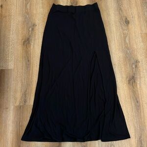 NWT AEO Black Maxi Skirt in size M